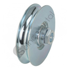 RODA COM SUPORTE DE APARAFUSAR 1 ROLAMENTO